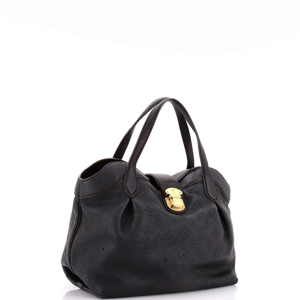 Cirrus Handbag Mahina Leather PM - Deep Luxury