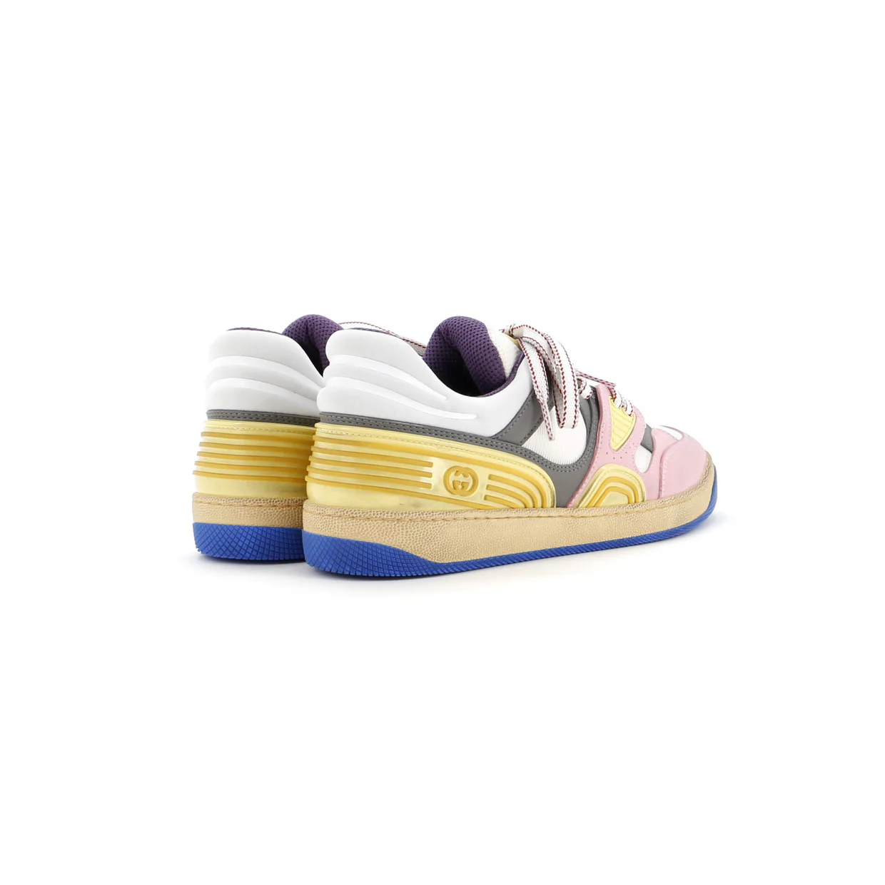 Basket Low-Top Sneakers Demetra with Fabric - Deep Luxury