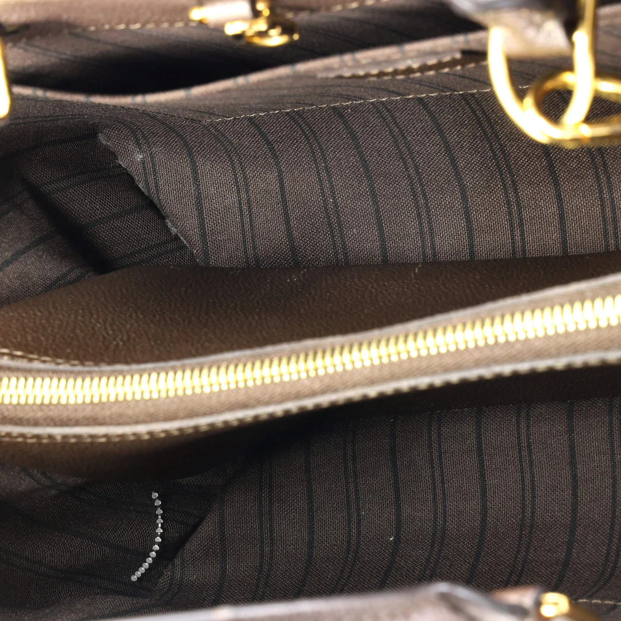 Montaigne Handbag Monogram Empreinte Leather MM - Deep Luxury