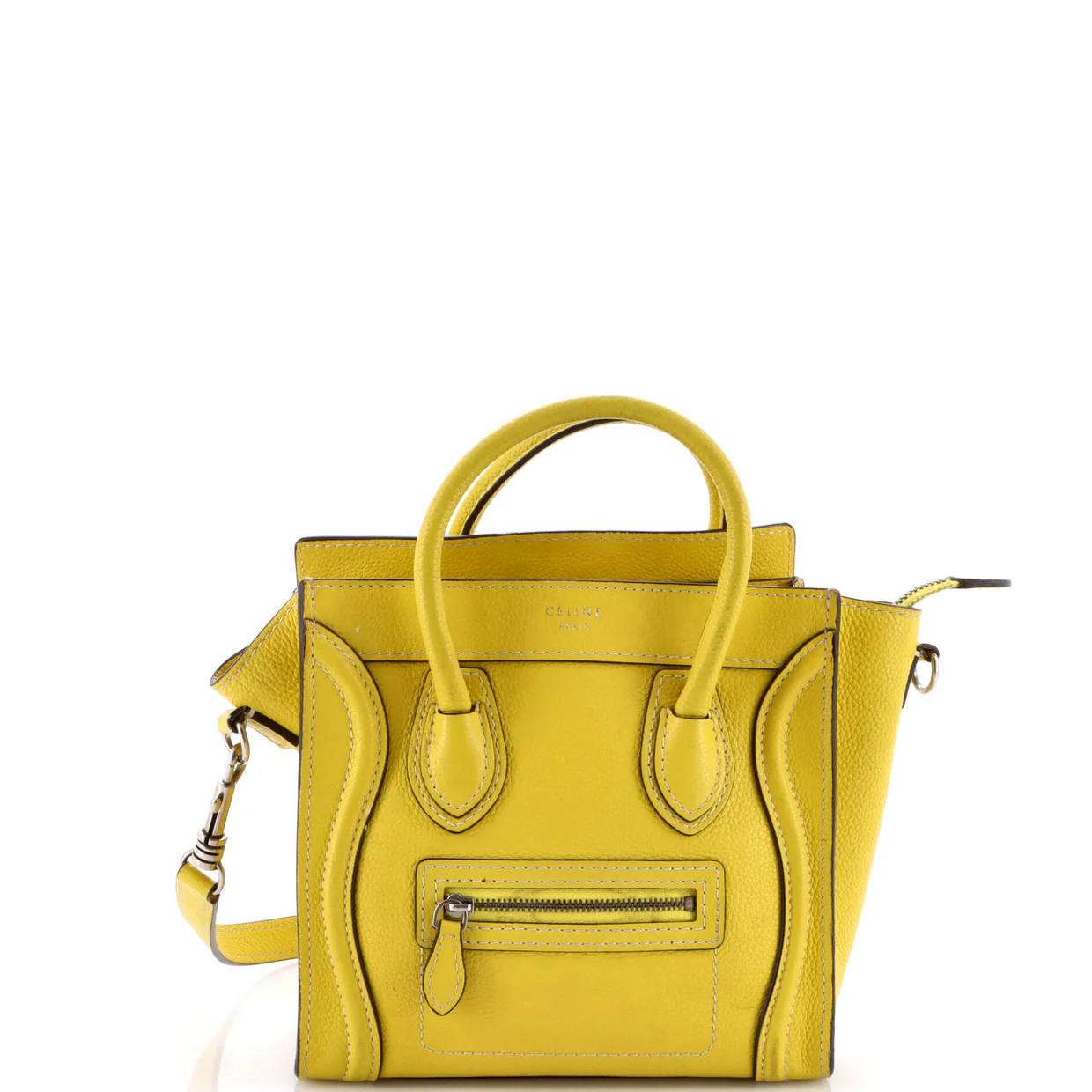 Luggage Bag Grainy Leather Nano - Deep Luxury