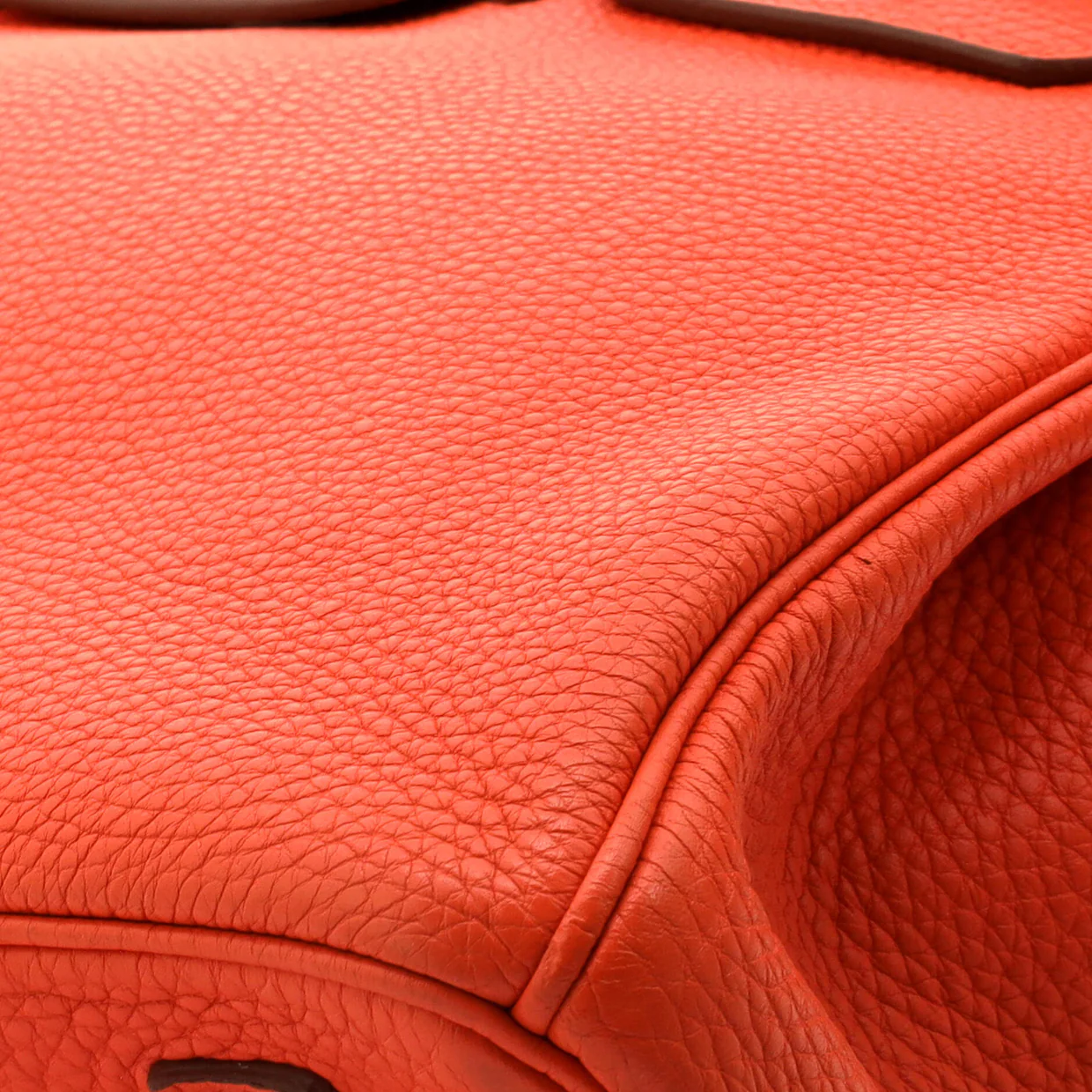 Birkin Handbag Capucine Togo with Palladium Hardware 35 - Deep Luxury