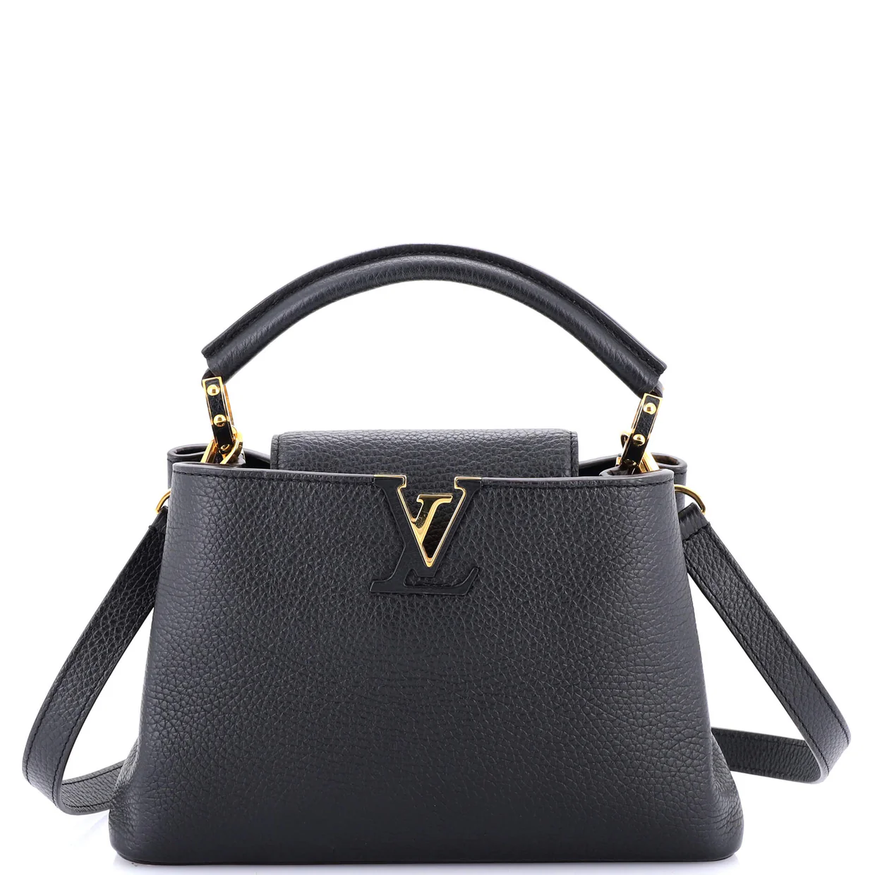 Capucines Bag Leather BB - Deep Luxury