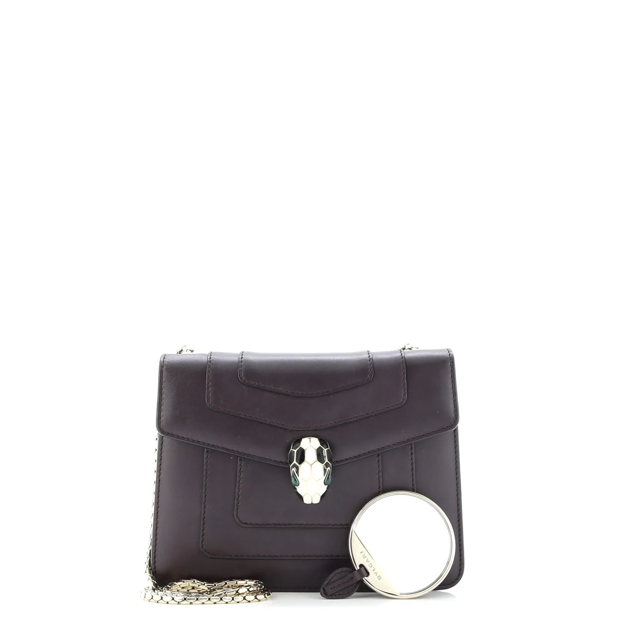 Serpenti Forever Square Shoulder Bag Leather Small - Deep Luxury