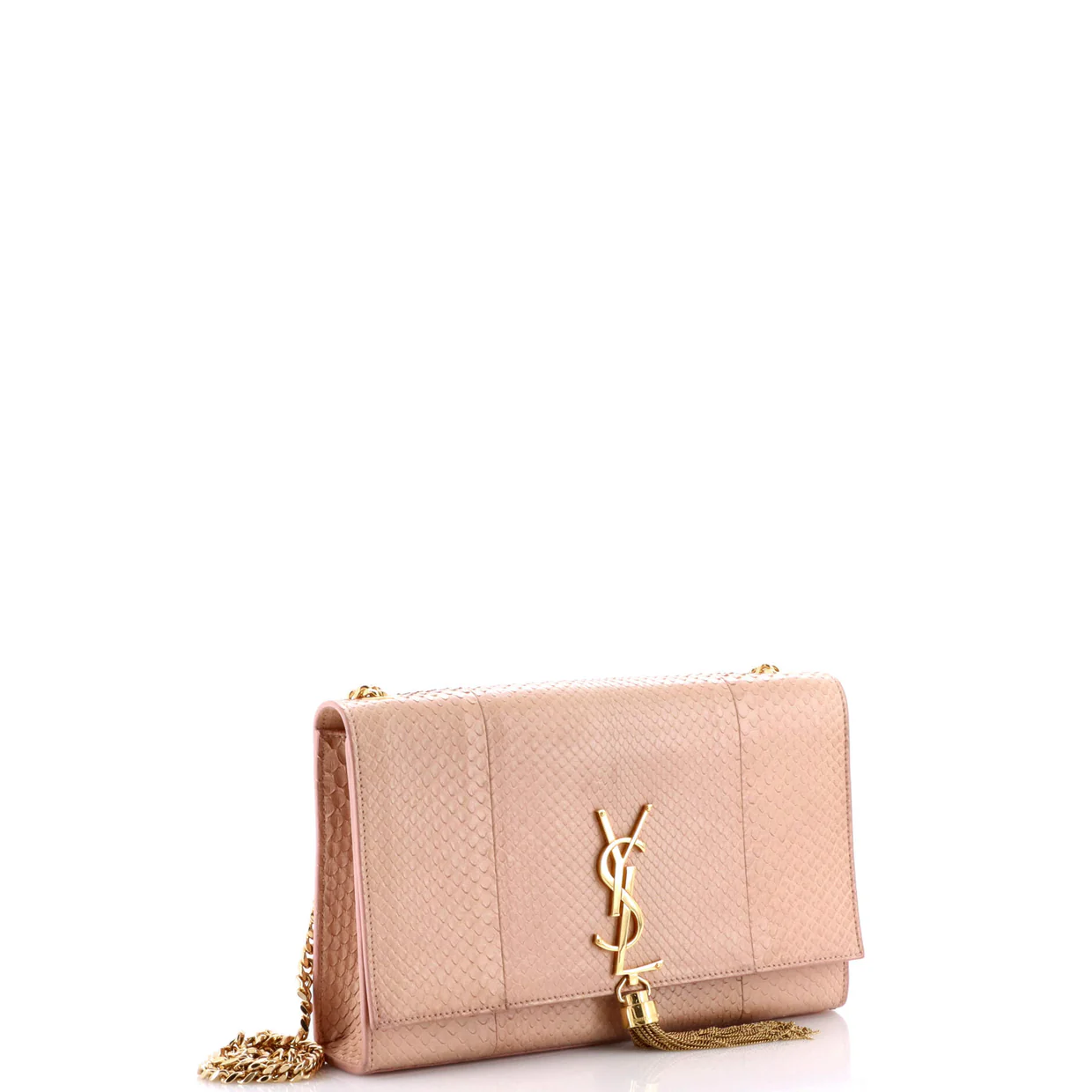 Classic Monogram Tassel Crossbody Bag Python Medium - Deep Luxury