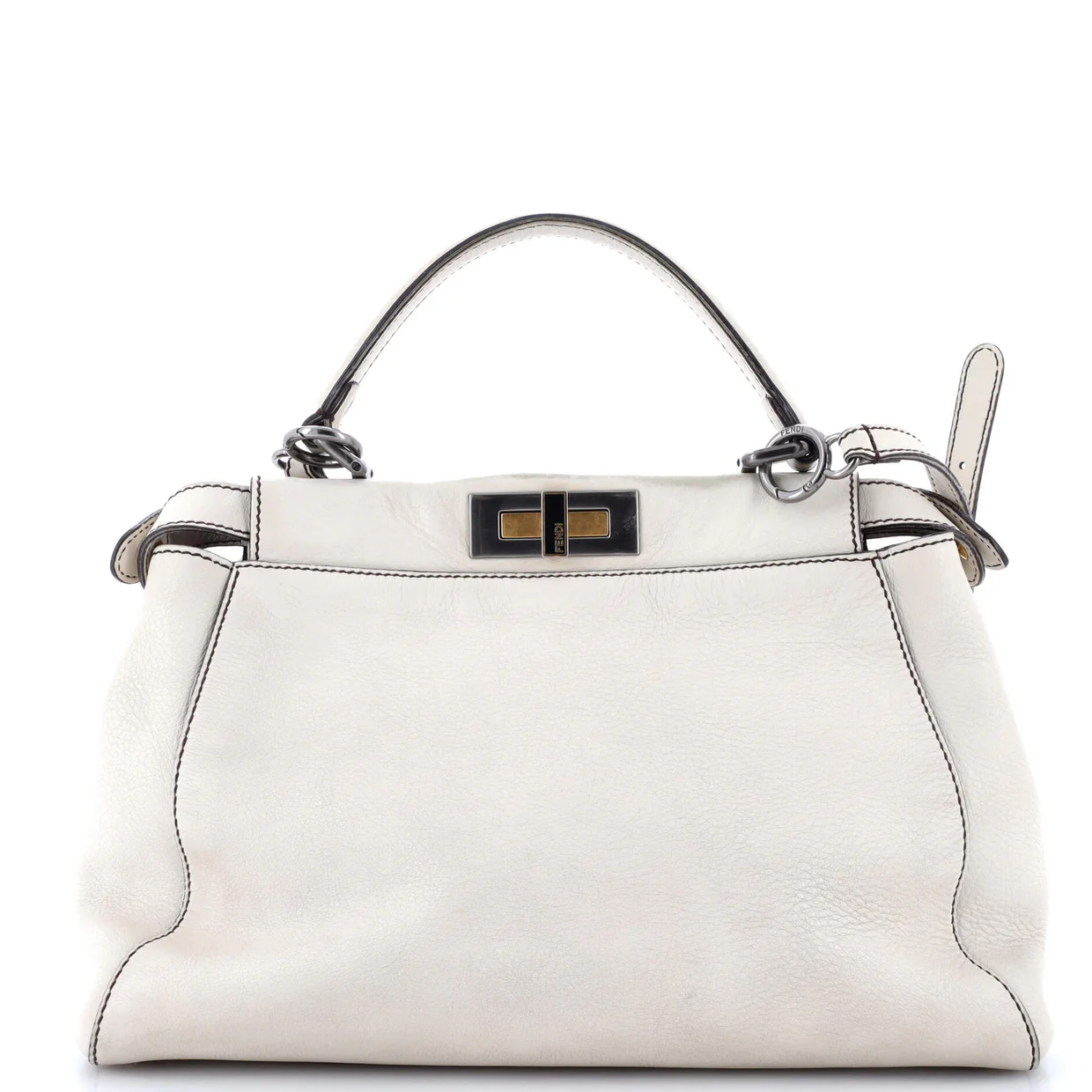 Peekaboo Bag Soft Leather Regular - Deep Luxury