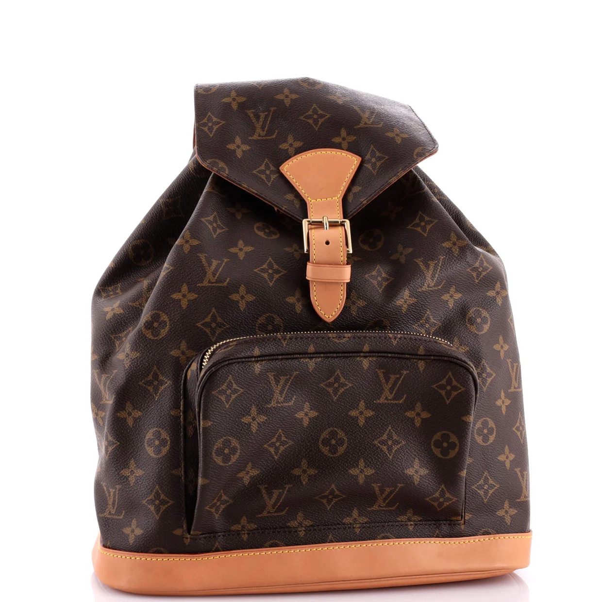 Vintage Montsouris Backpack Monogram Canvas GM - Deep Luxury