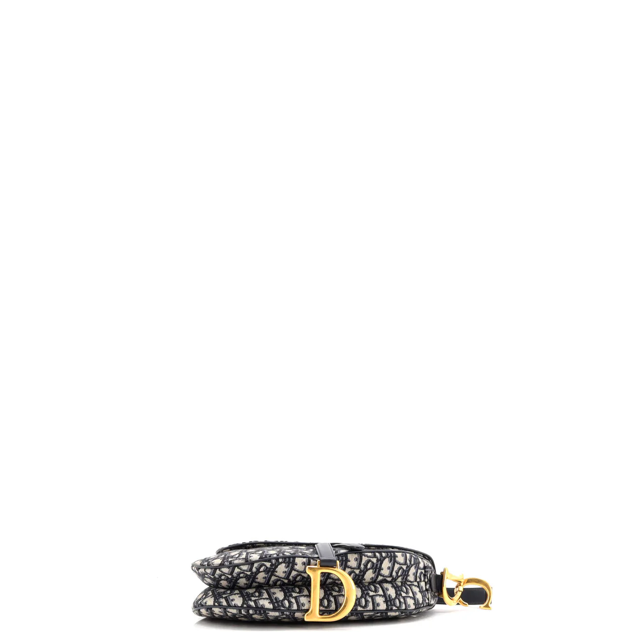 Saddle Handbag Oblique Canvas Medium - Deep Luxury