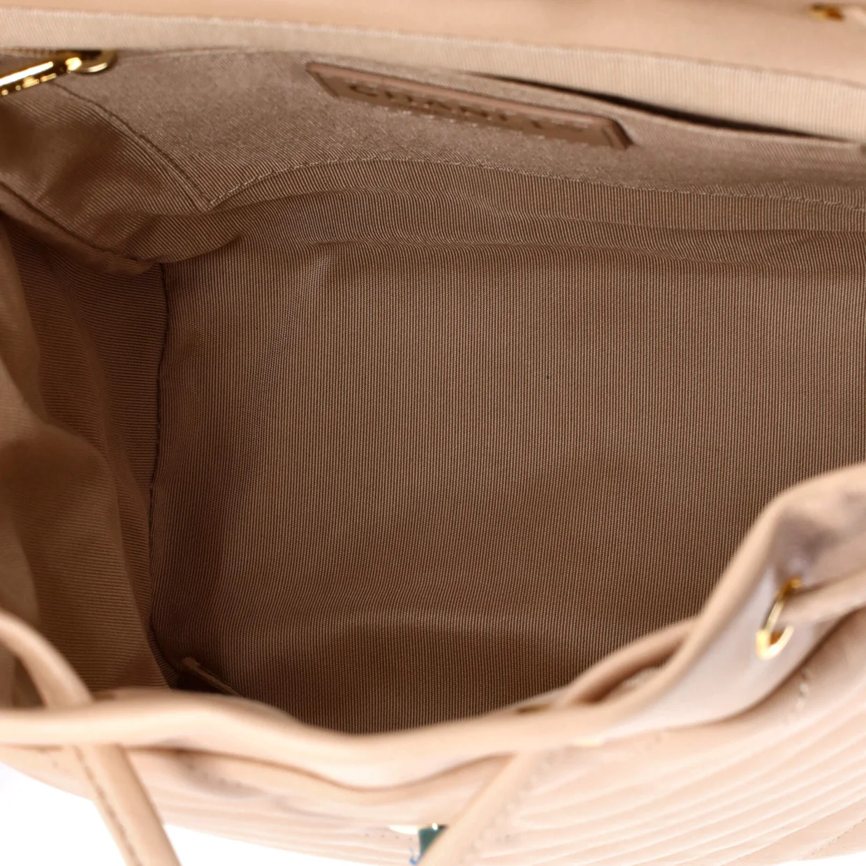 Urban Spirit Backpack Chevron Leather Small - Deep Luxury