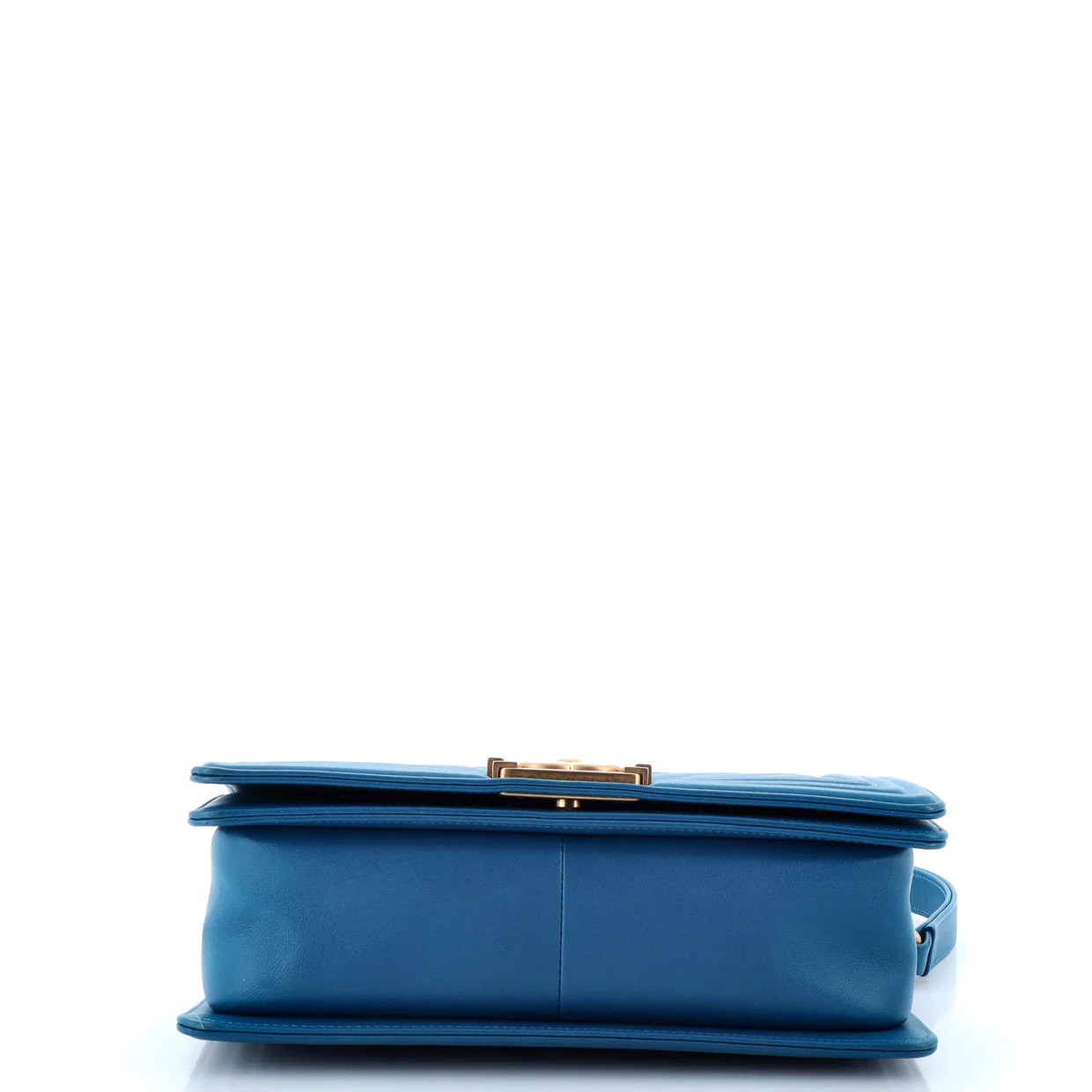 Boy Flap Bag Chevron Lambskin Old Medium - Deep Luxury