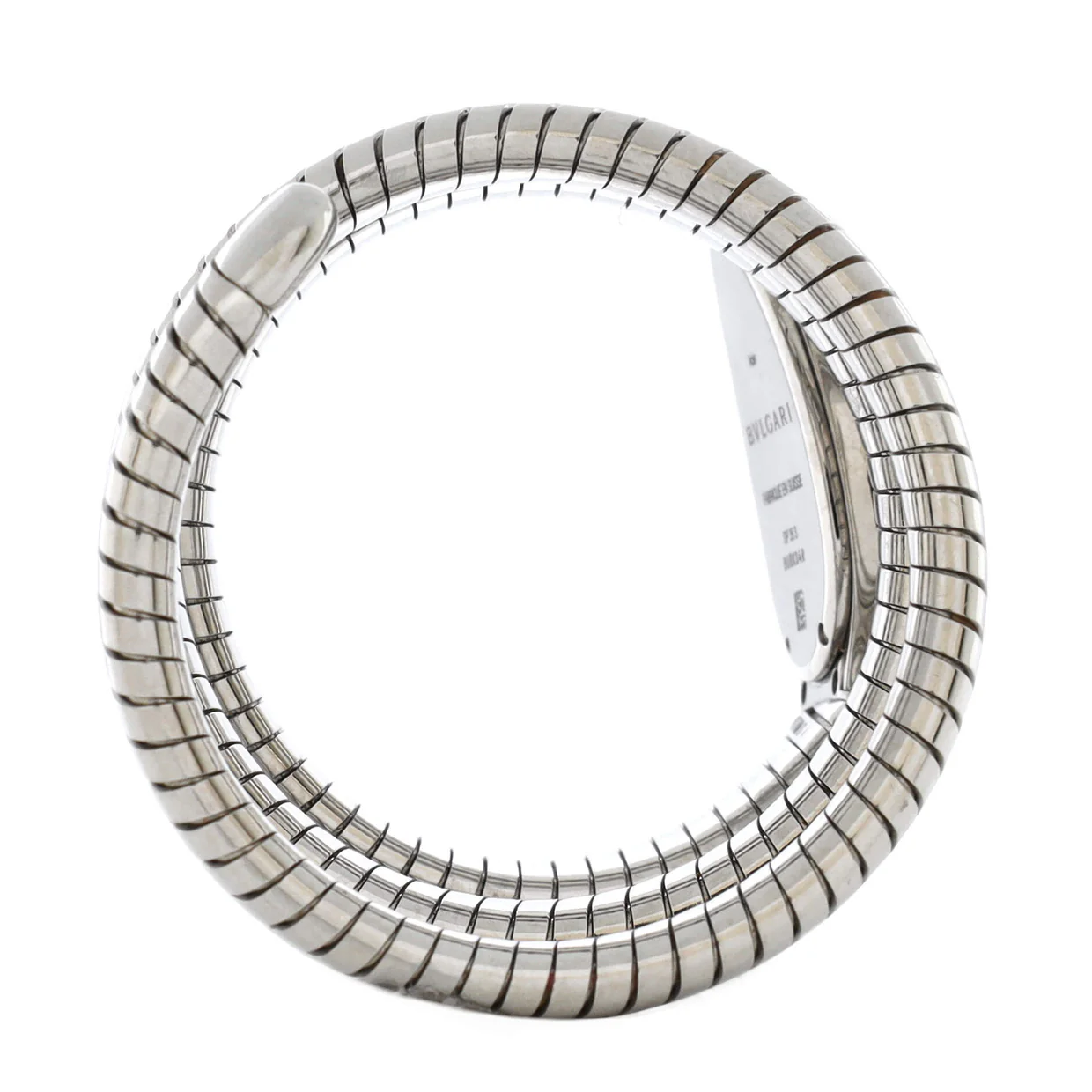 Serpenti Tubogas Double Spiral Quartz Watch Stainless Steel 23 - Deep Luxury