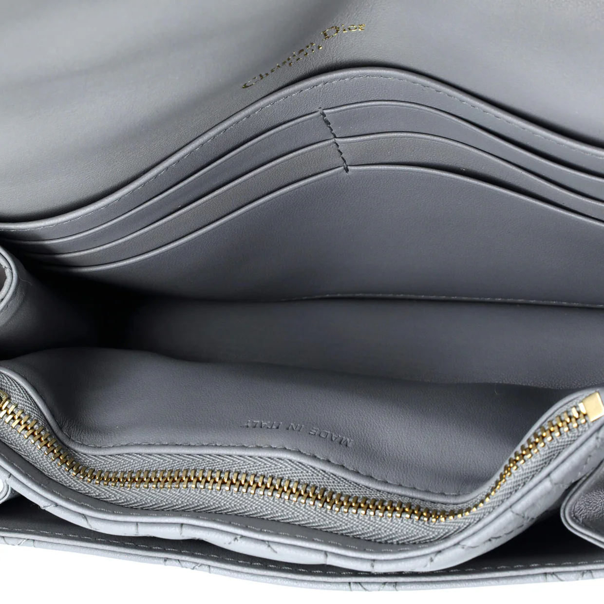 My Dior Top Handle Flap Bag Cannage Quilt Lambskin Mini - Deep Luxury