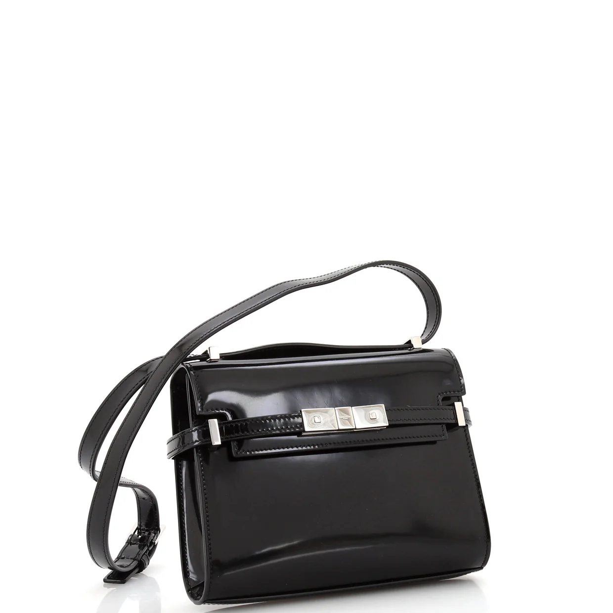 Manhattan Shoulder Bag Leather Mini - Deep Luxury