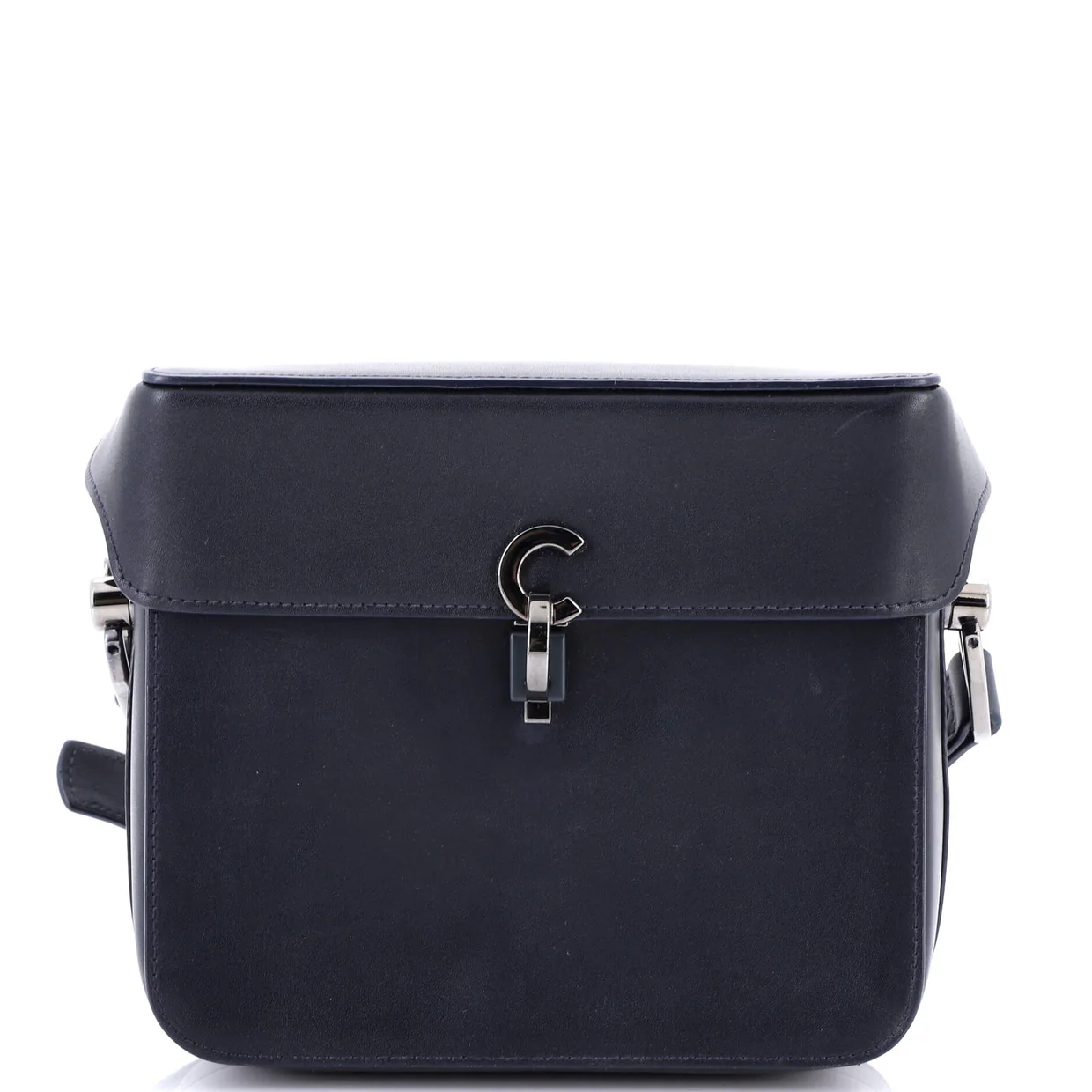 Boxy Messenger Bag Leather - Deep Luxury