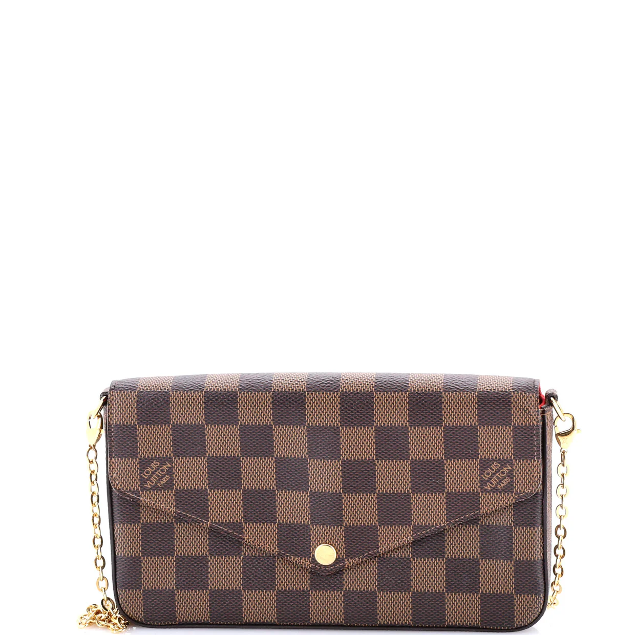 Felicie Pochette Damier - Deep Luxury