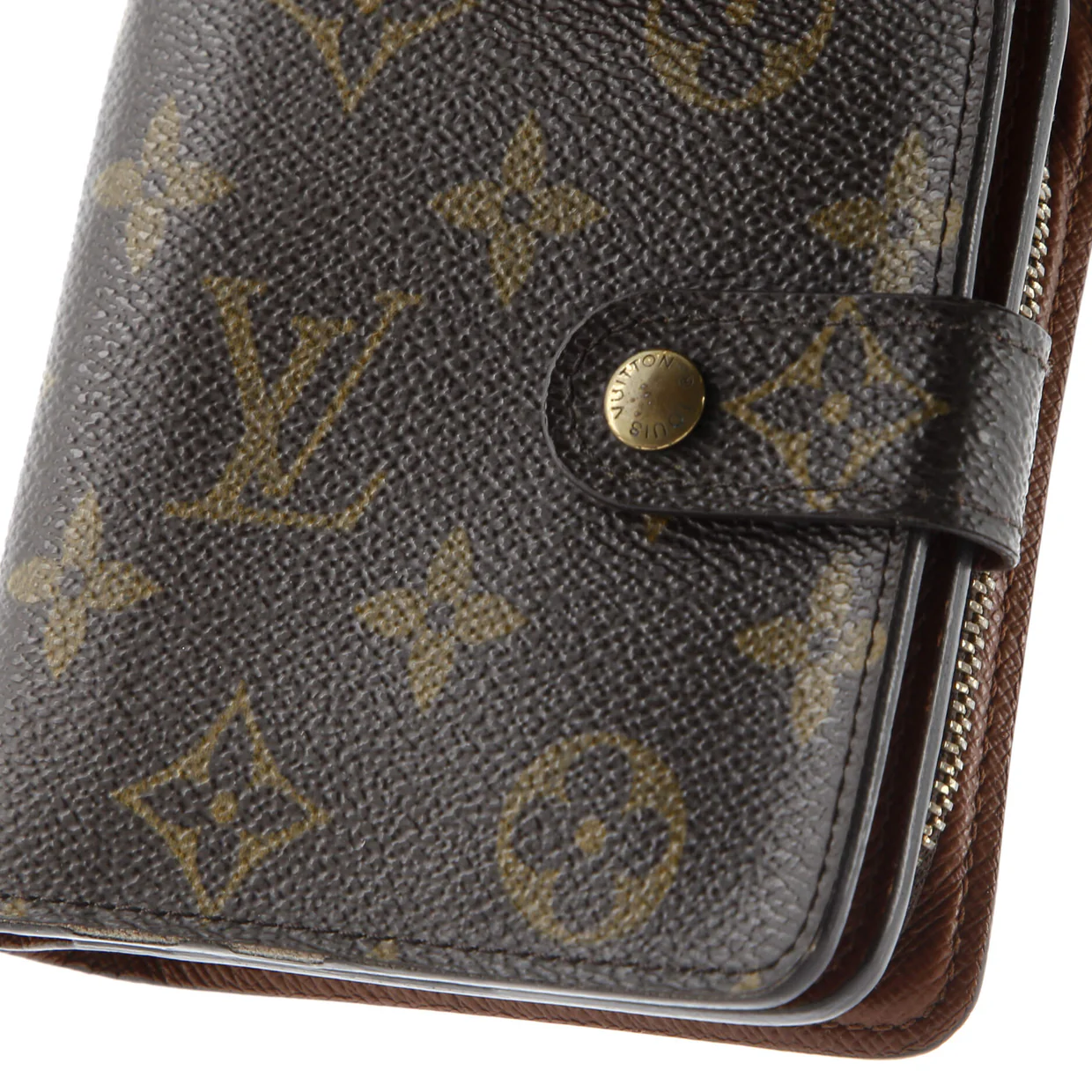 Compact Zippe Wallet Monogram Canvas - Deep Luxury