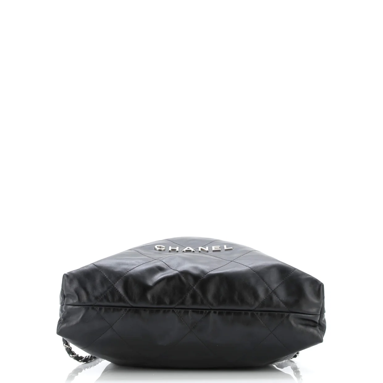 22 Chain Backpack Quilted Calfskin Large - Deep Luxury