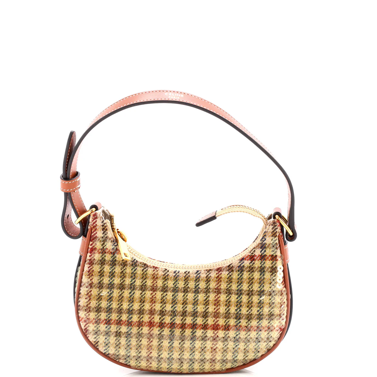 Ava Bag Tweed with Sequins Mini - Deep Luxury