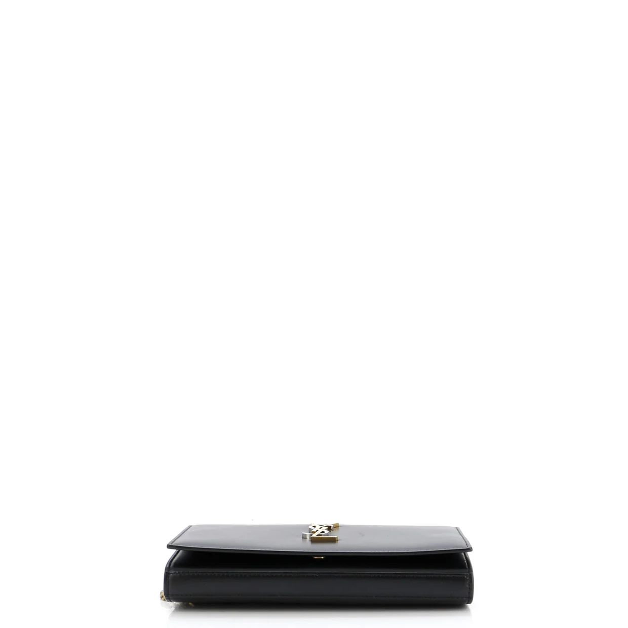Classic Monogram Wallet on Chain Leather Small - Deep Luxury