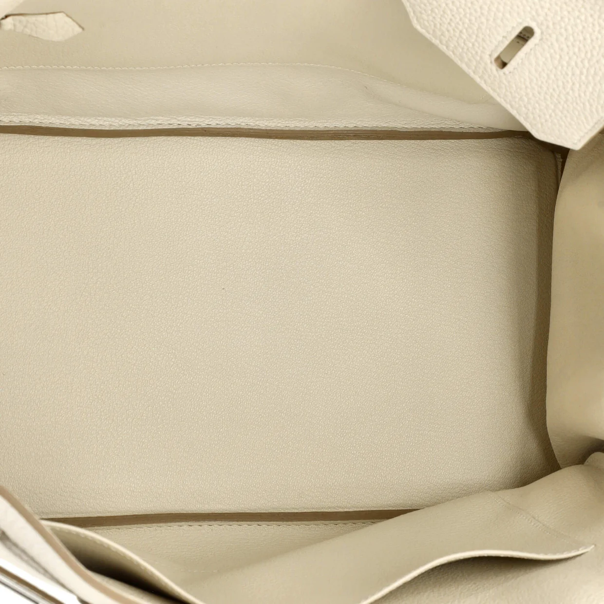 Birkin Handbag Light Clemence with Palladium Hardware 35 - Deep Luxury