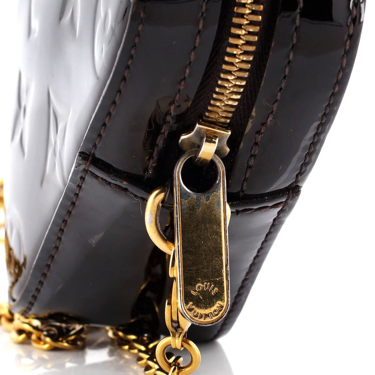 Camera Pouch Monogram Vernis - Deep Luxury