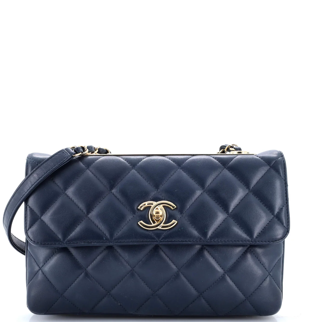 Trendy CC Flap Bag Quilted Lambskin Medium - Deep Luxury