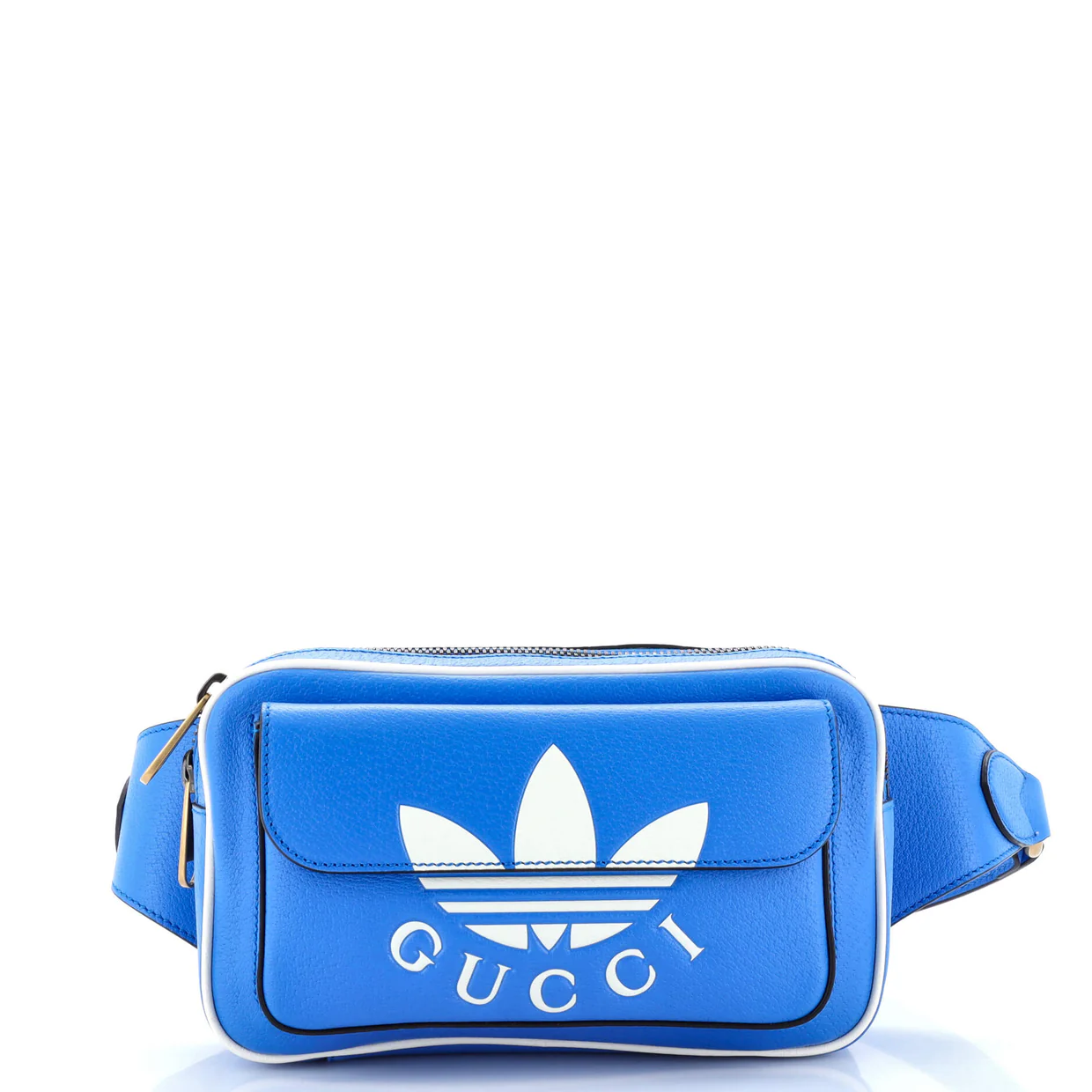 x adidas Zip Belt Bag Leather - Deep Luxury