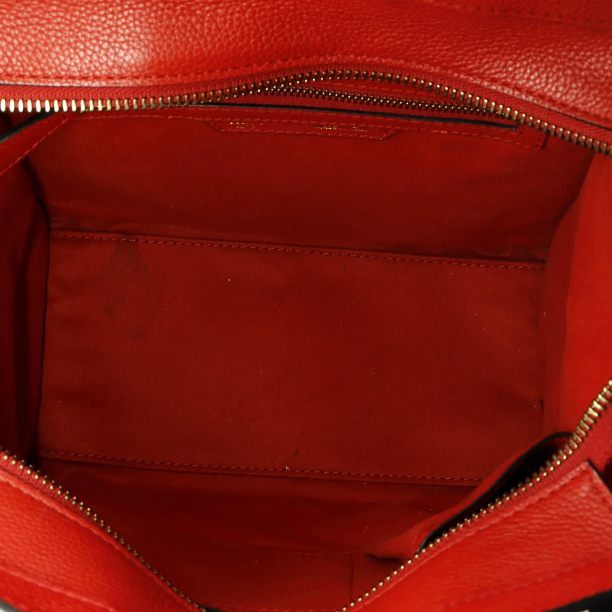 Luggage Bag Grainy Leather Micro - Deep Luxury