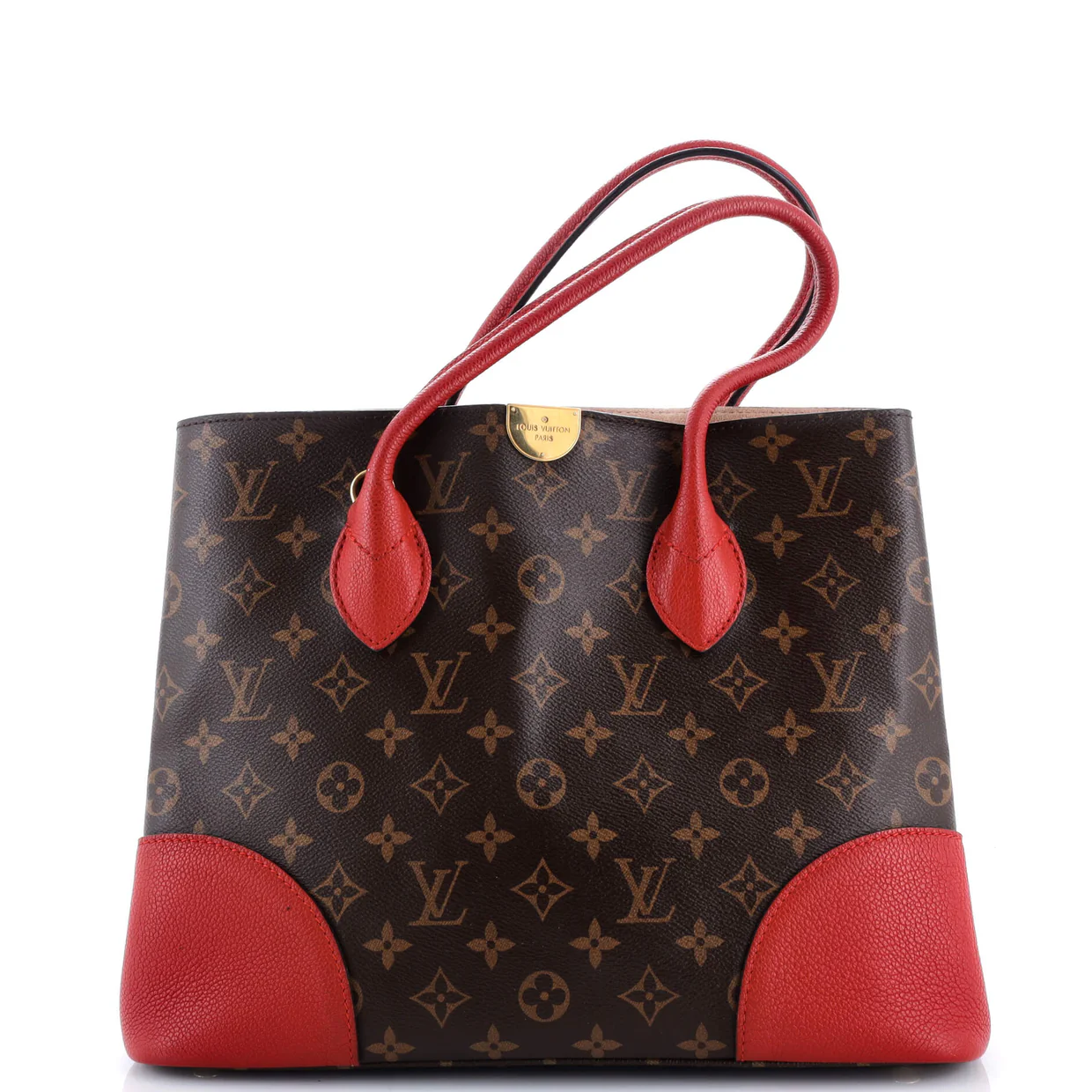 Flandrin Handbag Monogram Canvas and Leather - Deep Luxury