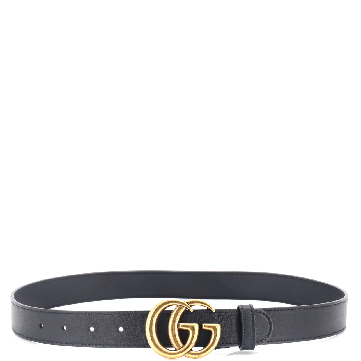 GG Marmont Belt Leather Medium 80 - Deep Luxury