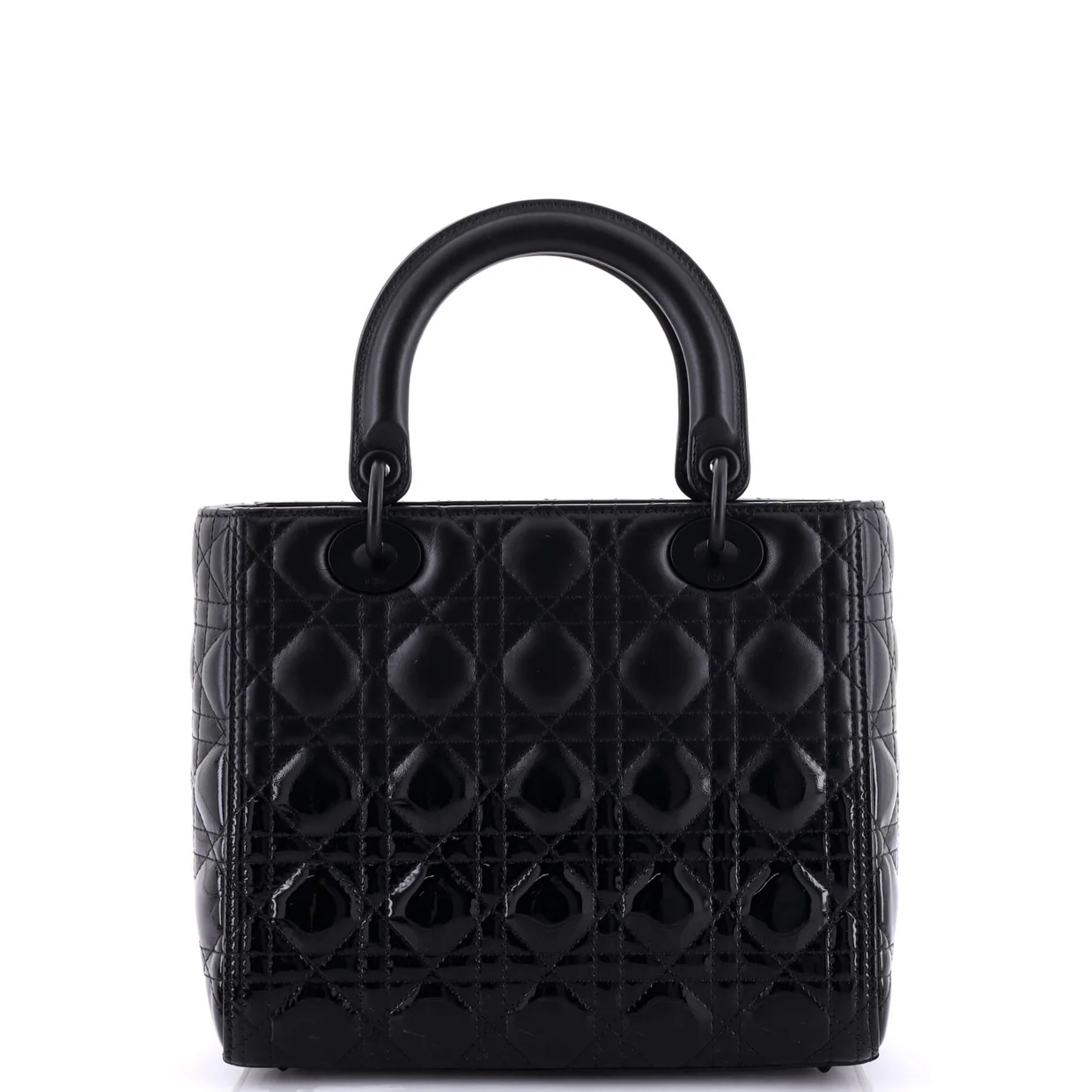 Lady Dior Bag Cannage Quilt Gradient Patent Medium - Deep Luxury