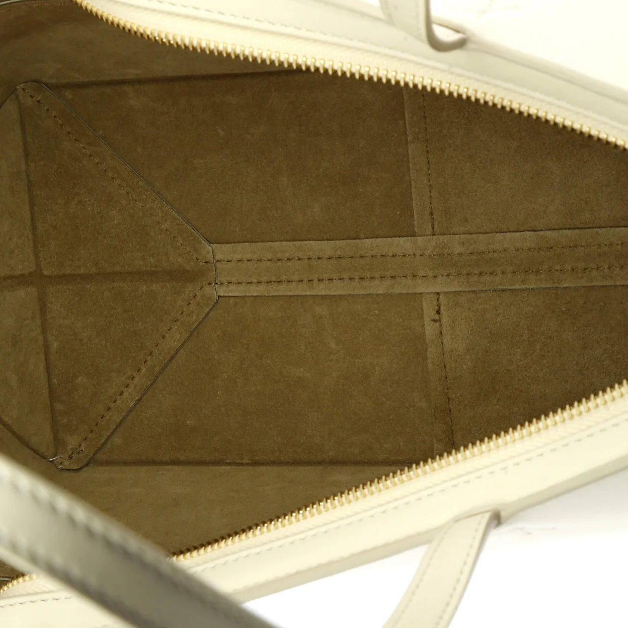Cropped Puzzle Fold Tote Leather Mini - Deep Luxury