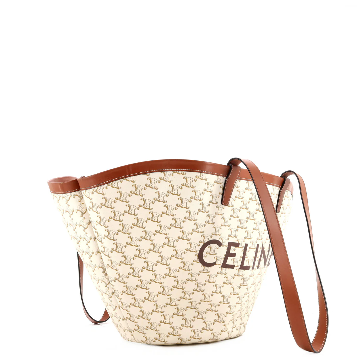 Couffin Bag Triomphe Coated Canvas Medium - Deep Luxury