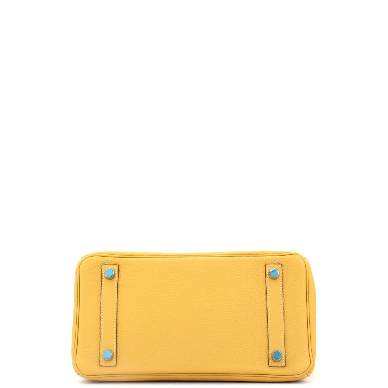Birkin Handbag Curry Togo with Palladium Hardware 25 - Deep Luxury