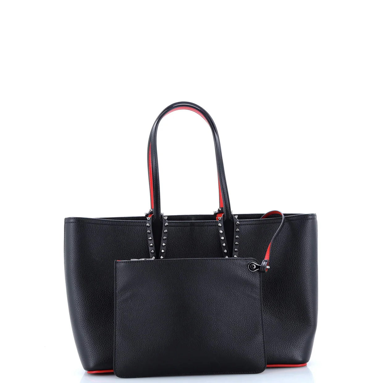 Cabata East West Tote Leather Small - Deep Luxury