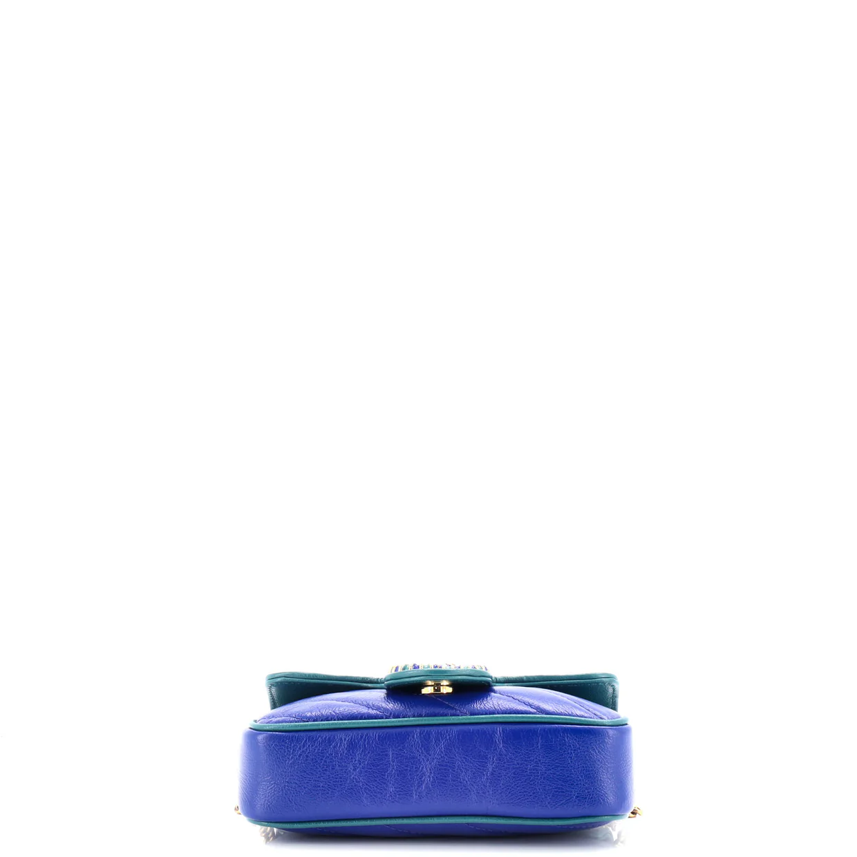 GG Marmont Flap Bag Diagonal Quilted Leather Super Mini - Deep Luxury