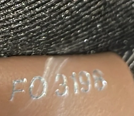 Danube Handbag Epi Leather with Monogram Canvas Slim - Deep Luxury