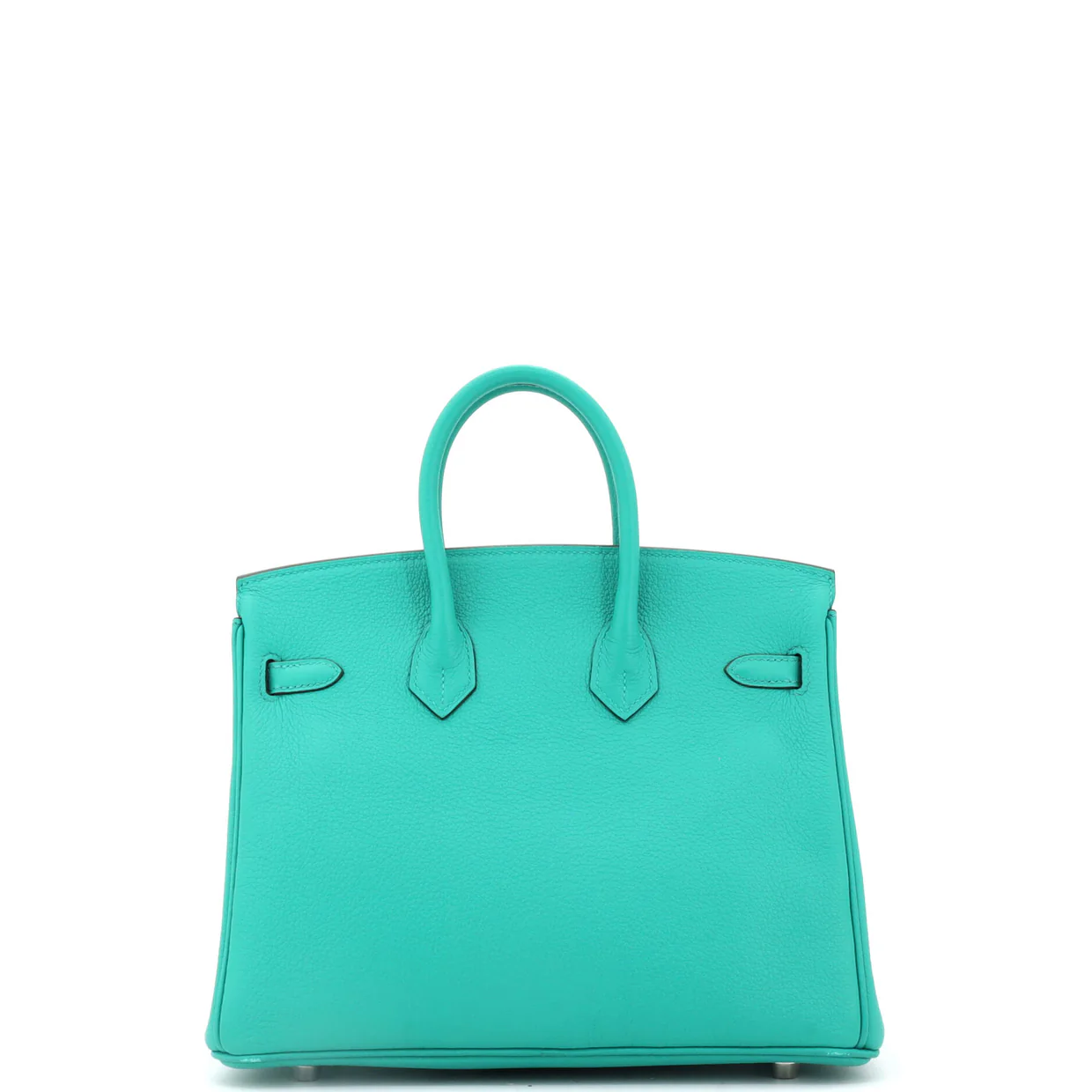 Birkin Handbag Verso Novillo with Palladium Hardware 25 - Deep Luxury