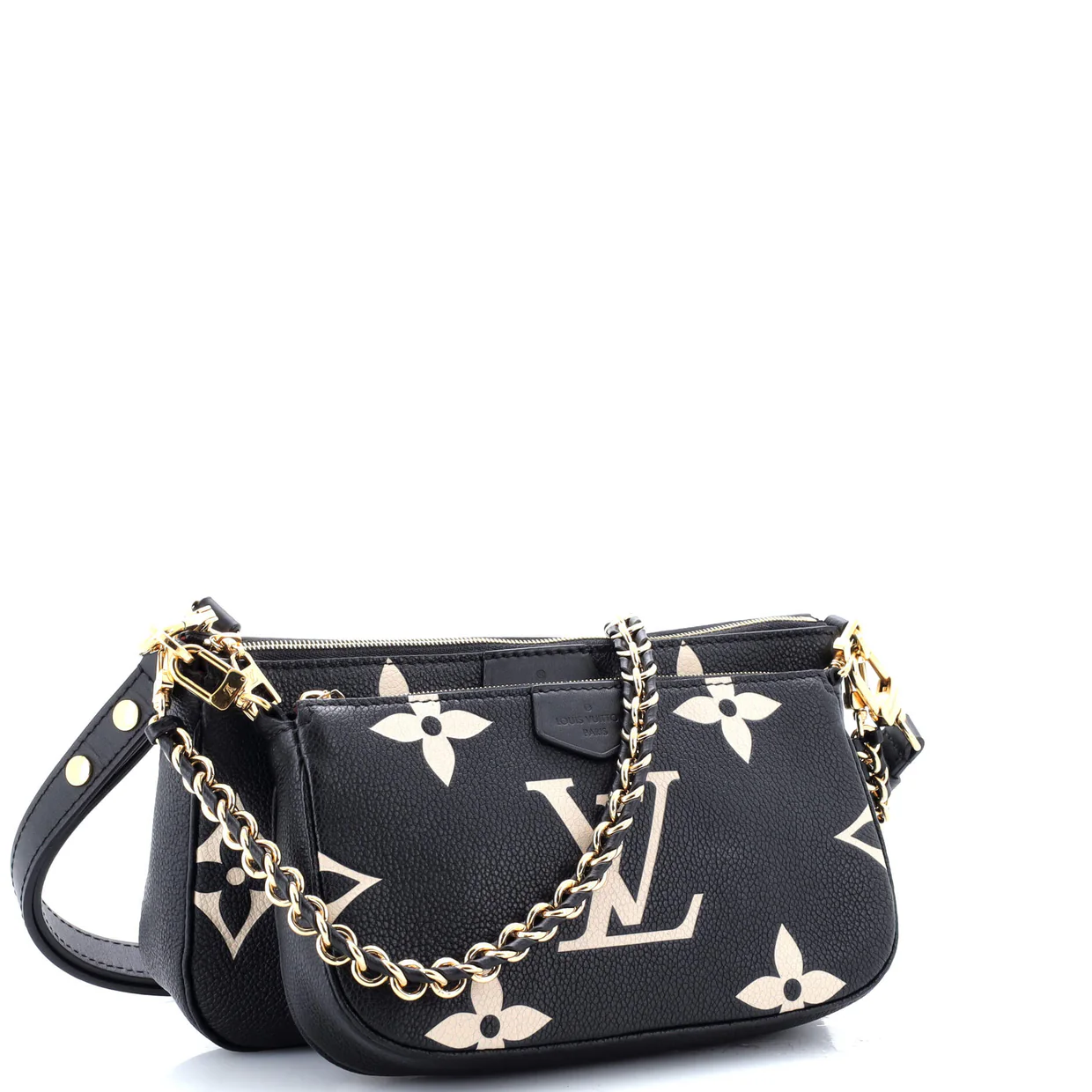 Multi Pochette Accessoires Bicolor Monogram Empreinte Giant - Deep Luxury