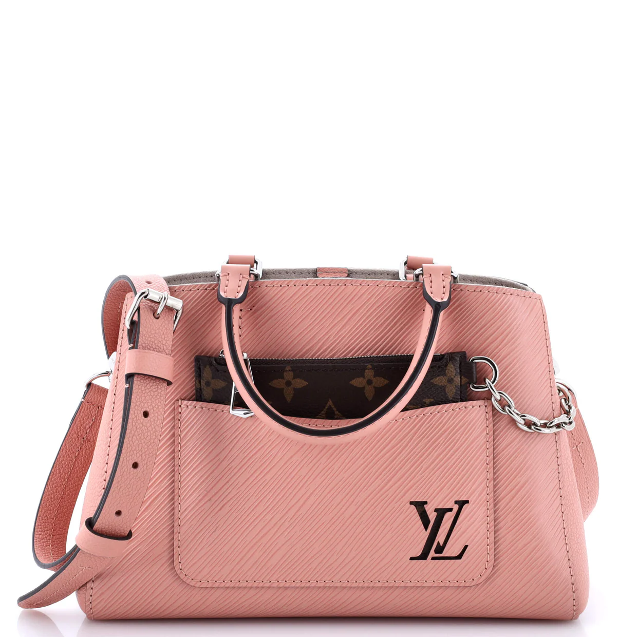 Marelle Tote Epi Leather MM - Deep Luxury