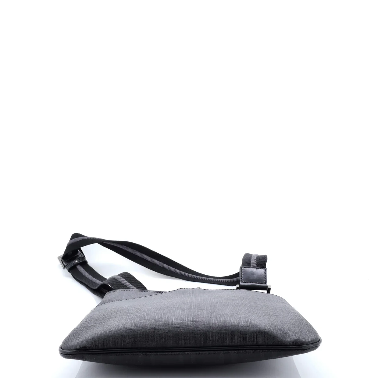 Front Pocket Messenger Bag Zucca Coated Canvas Medium - Deep Luxury