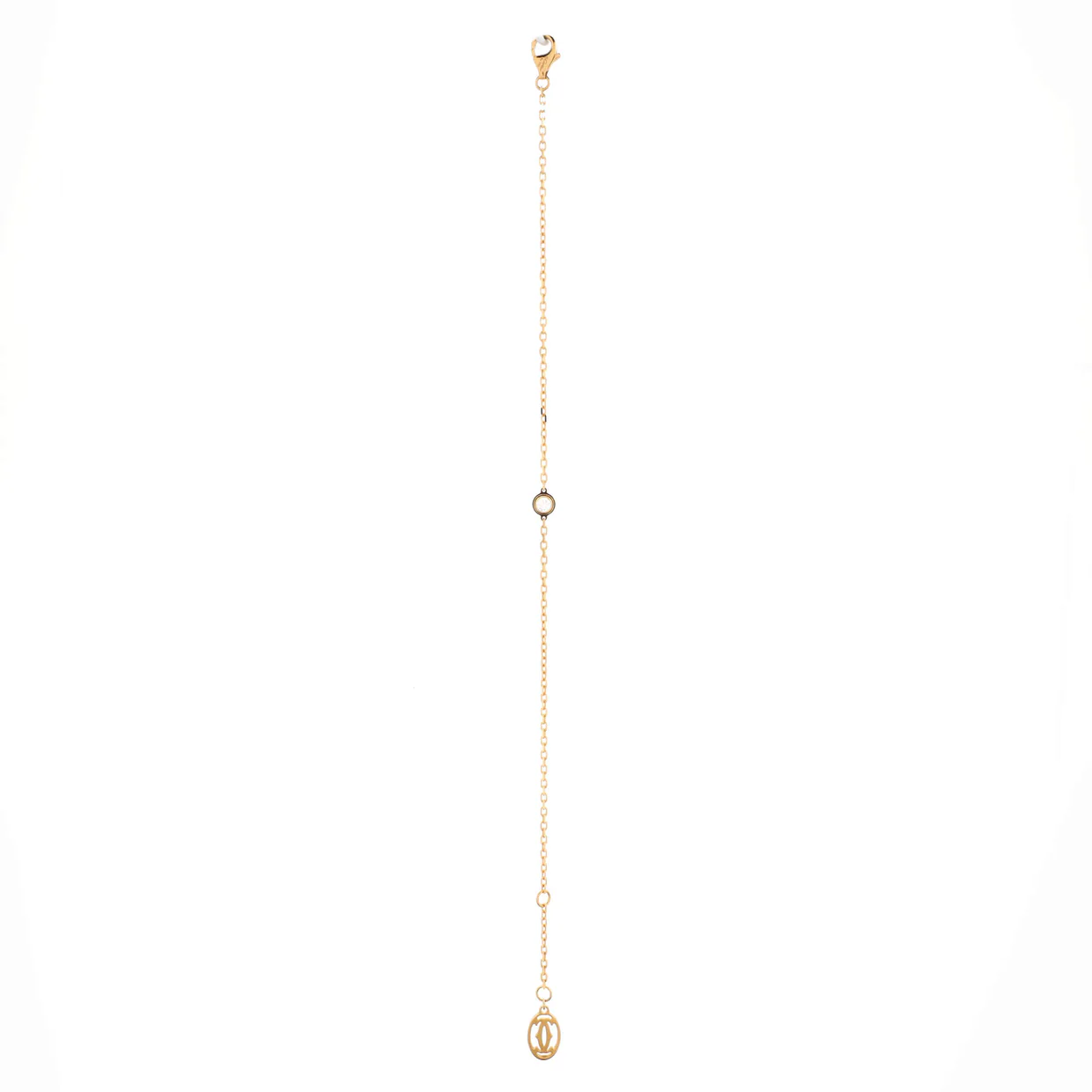 D'Amour Bracelet 18K Yellow Gold and Diamond Small - Deep Luxury