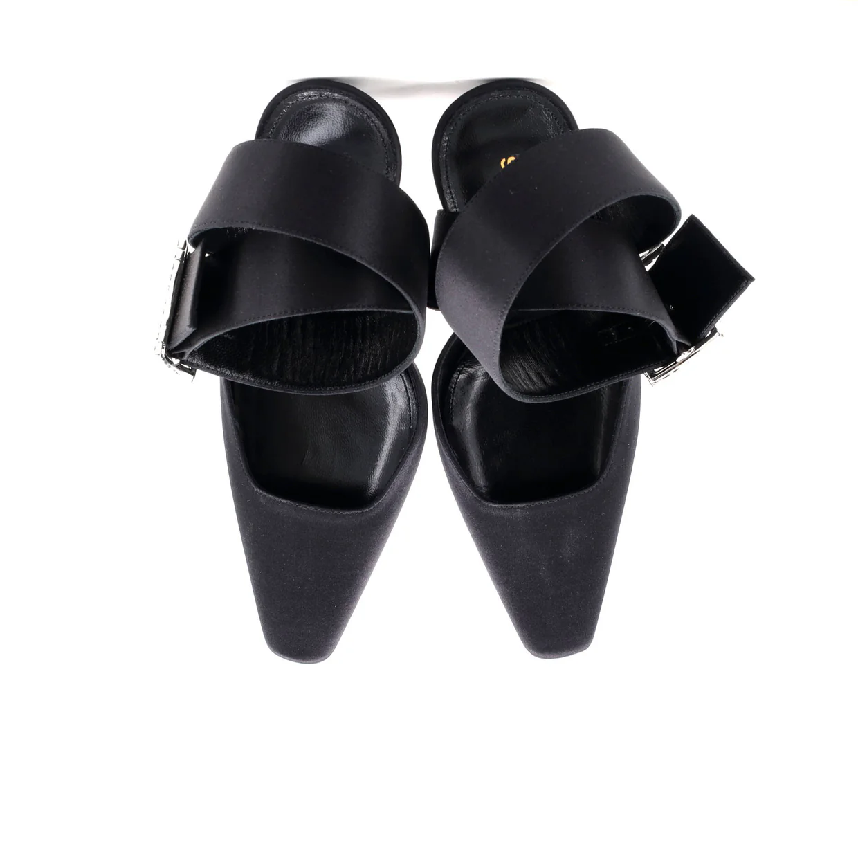 Women's Claude Ankle Strap Pumps Satin - Deep Luxury