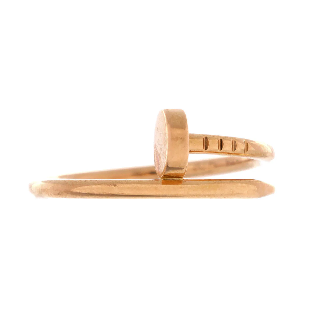 Juste un Clou Ring 18K Rose Gold Small - Deep Luxury