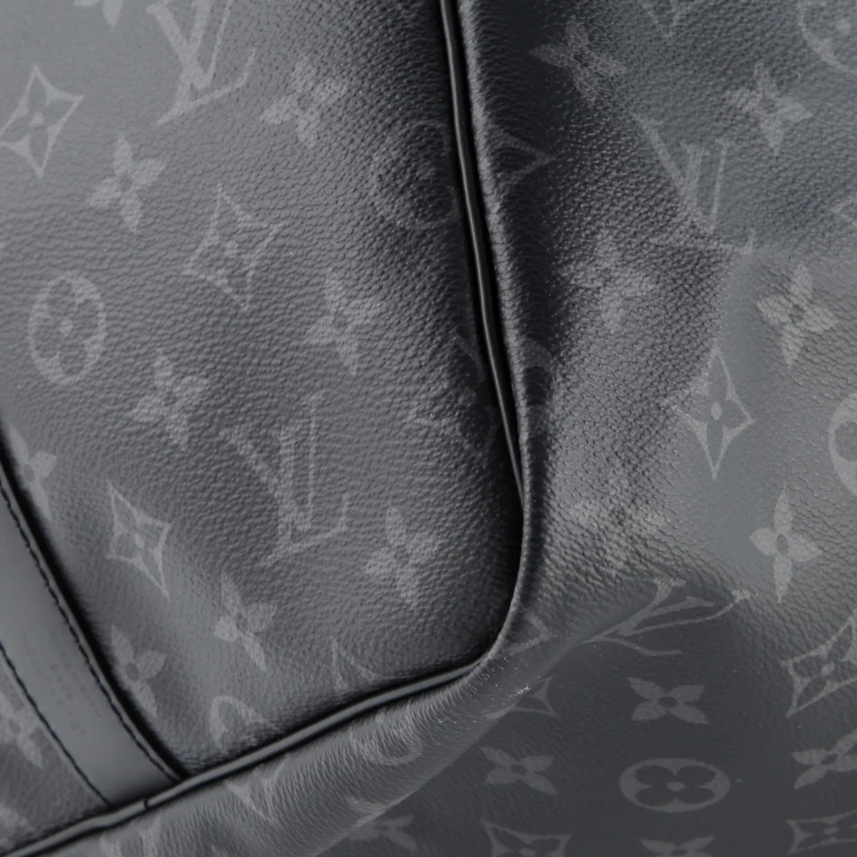 Keepall Bandouliere Bag Monogram Eclipse Canvas 55 - Deep Luxury