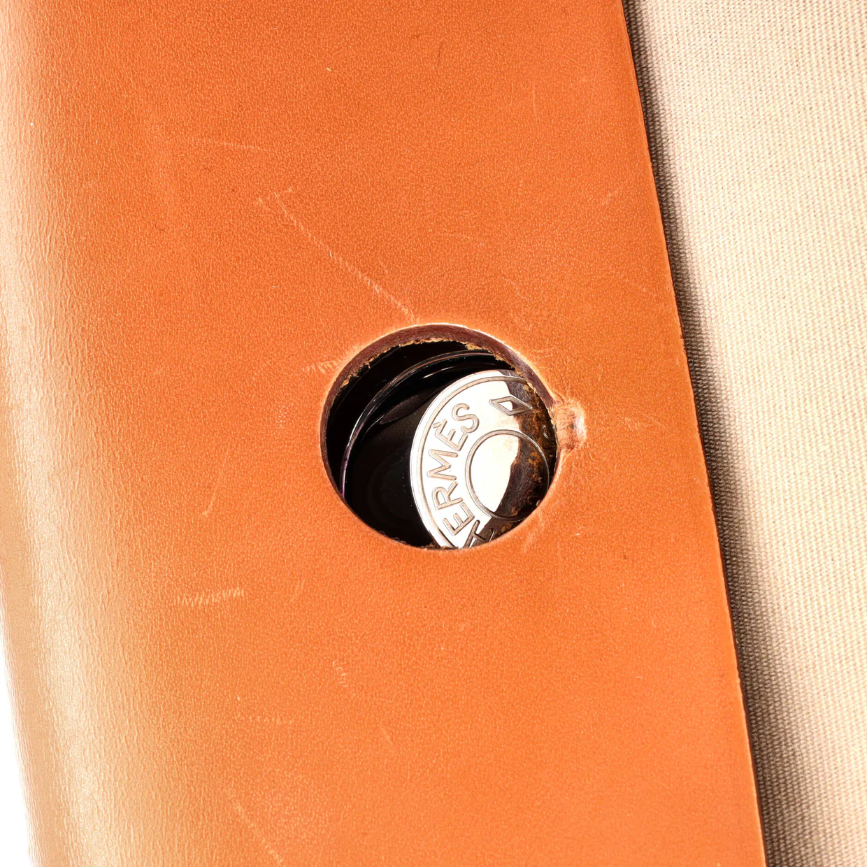 Herbag Zip Leather and Toile 31 - Deep Luxury