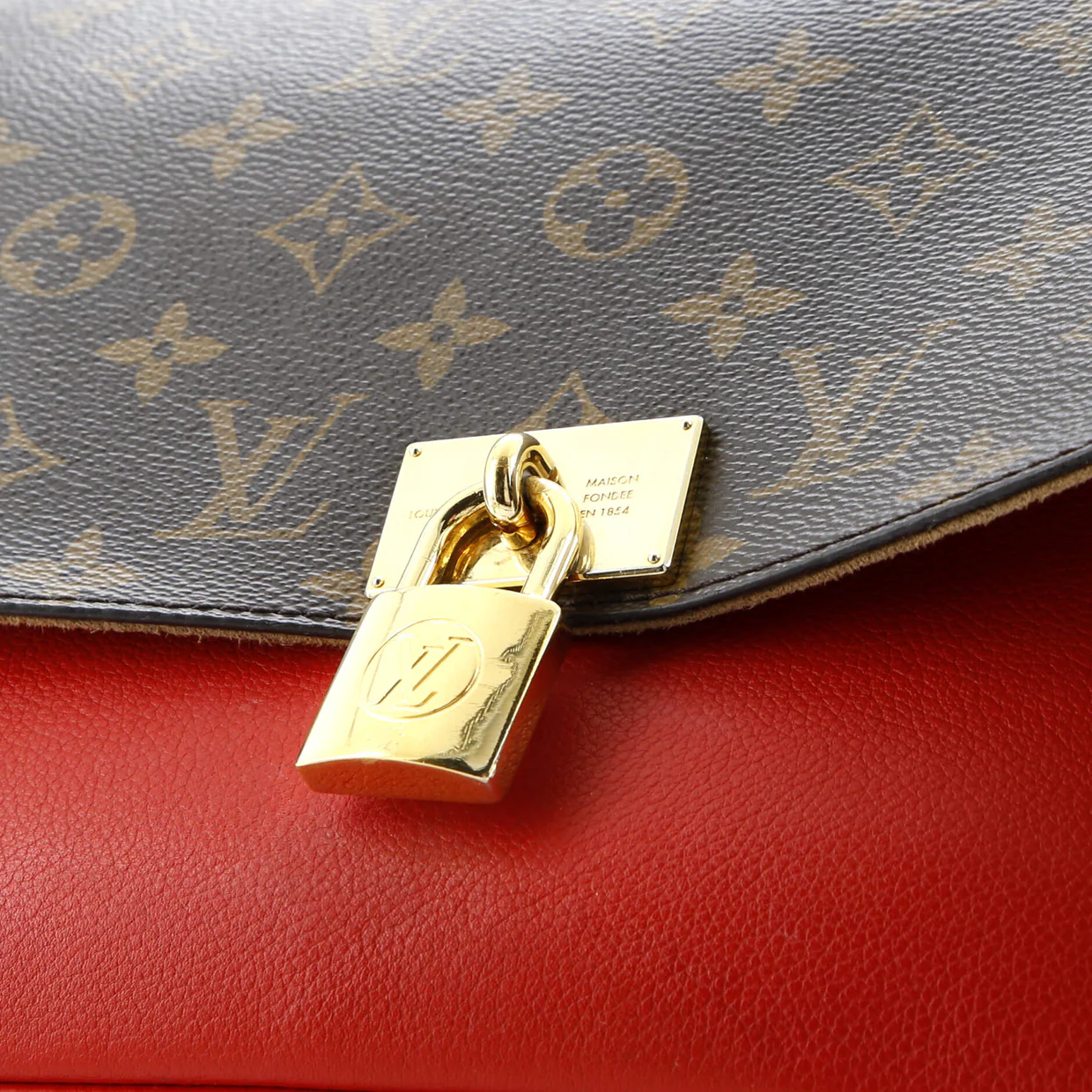 Marignan Handbag Monogram Canvas with Leather - Deep Luxury