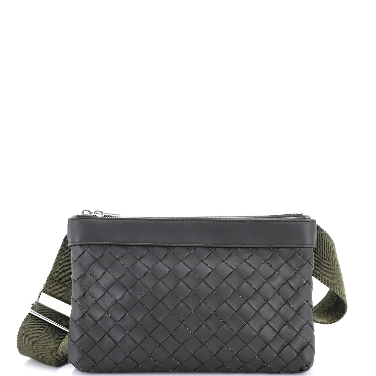 Duo Shoulder Bag Intrecciato Nappa - Deep Luxury