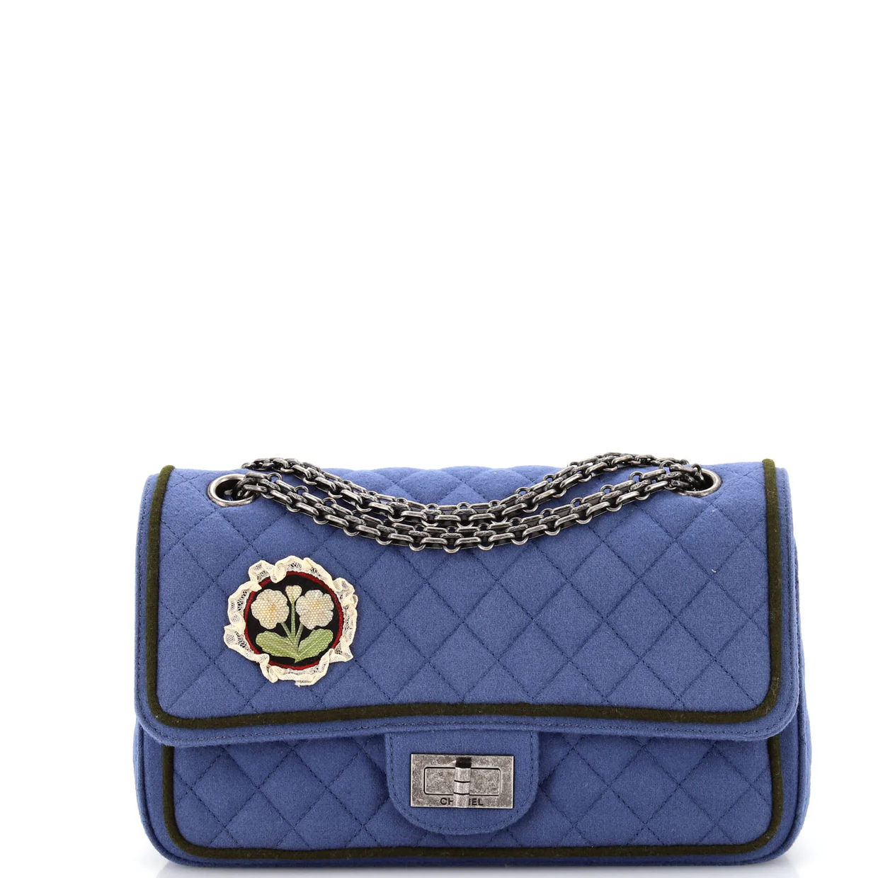 Paris-Salzburg Reissue 2.55 Flap Bag Quilted Wool 225 - Deep Luxury
