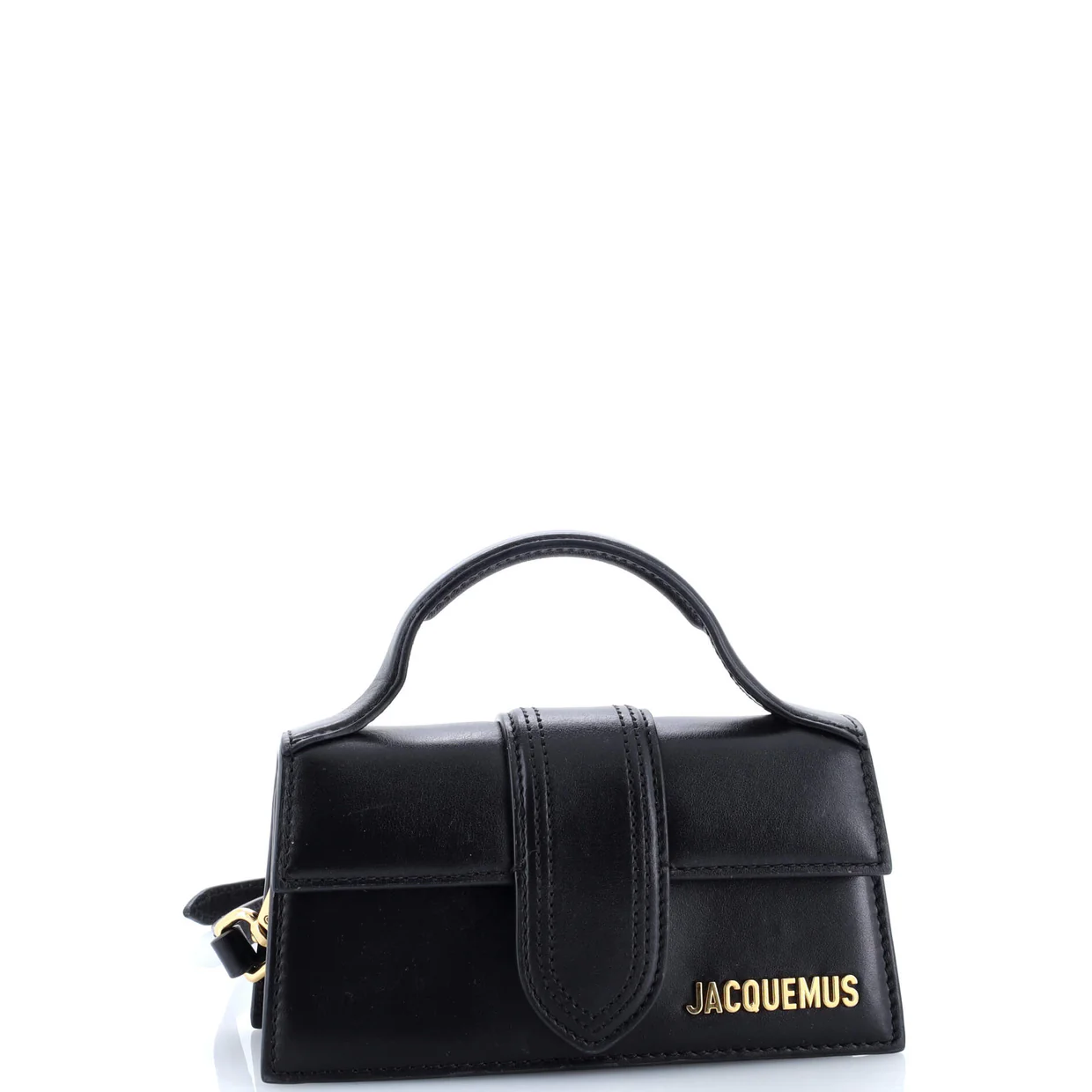 Le Bambino Top Handle Flap Bag Leather - Deep Luxury