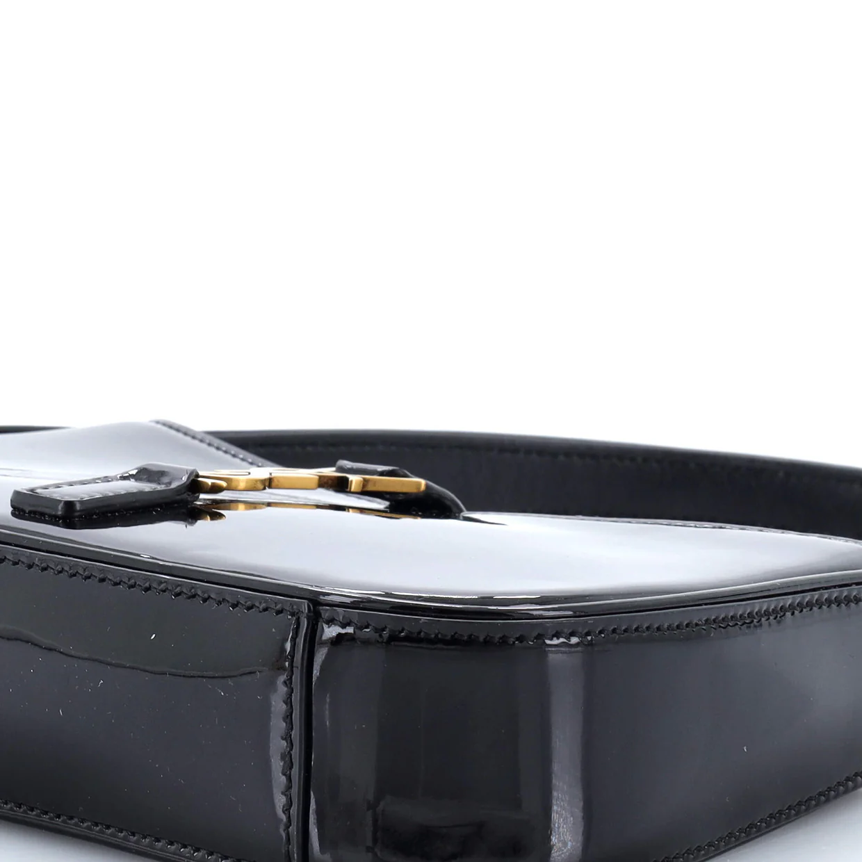 Le 5 a 7 Hobo Patent Mini - Deep Luxury